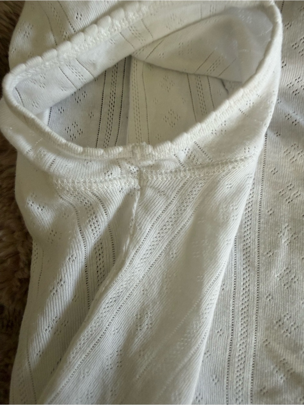 GAP White Short Sleeve Scoop Neck Tee - Picture 5 of 5